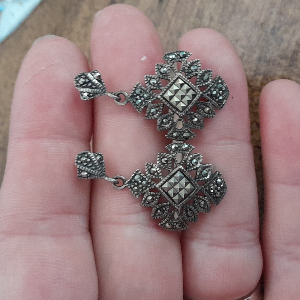 Sterling silver earrings